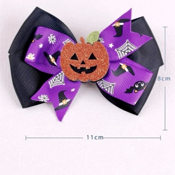 Other - NWT Halloween Pumpkin Bow for Hair